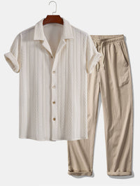 Procida Textured Cotton Summer Set
