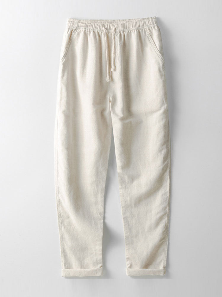 Ravello Striped Linen-Blend Summer Set