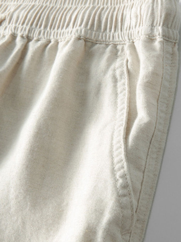 Ravello Striped Linen-Blend Summer Set