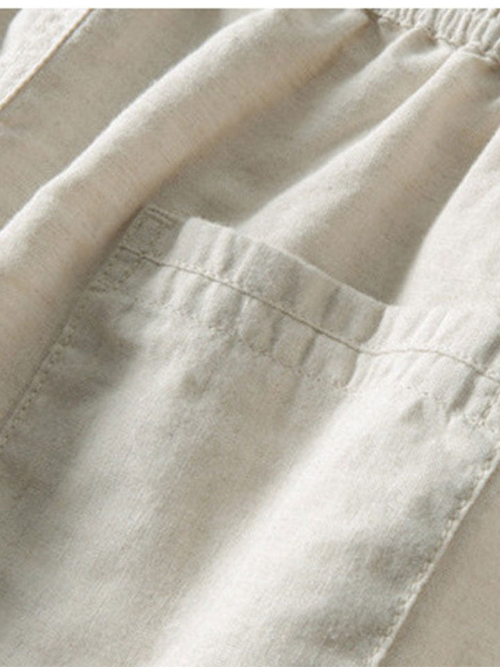 Ravello Striped Linen-Blend Summer Set