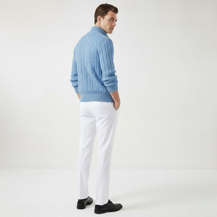 Garda Cable Knit Sweater Trouser Set