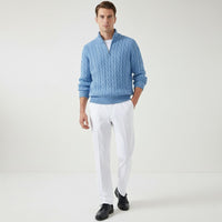 Garda Cable Knit Sweater Trouser Set